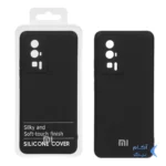 قاب نیو سیلیکون محافظ لنزدار RFF مدل Xiaomi Poco F5 Pro - مشکی (پک دار)