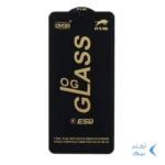 محافظ صفحه نمایش شیشه ای درجه یک Xiaomi Redmi A3 / A3x /Redmi 10C / Redmi 12C /Redmi 11A / Redmi 10 Power /Poco C40 / Poco C55 / C61 - Full Cover OG - ESD OVOG - (بدون پک) - مشکی