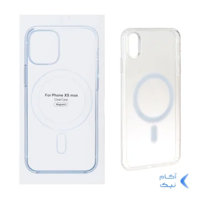 قاب شفاف Apple iPhone X Max / XS Max با قابلیت شارژ MagSafe (پک دار)