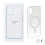 قاب شفاف Apple iPhone X / XS با قابلیت شارژ MagSafe (پک دار)