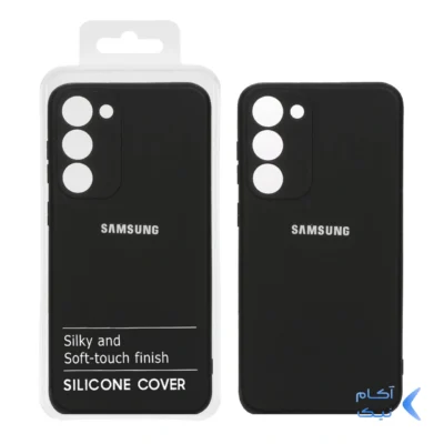 قاب نیو سیلیکون محافظ لنزدار RFF مدل Samsung S23 Plus - مشکی (پک دار)