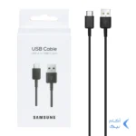کابل شارژ SAMSUNG Type-C مدل S10 - مشکی (پک دار) - DST (گارانتی شش ماهه) - درجه یک