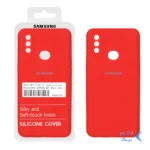 قاب سیلیکونی پاک کنی اورجینال درجه یک Samsung Galaxy A10s / M01s - قرمز (پک دار)
