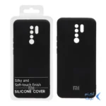 قاب نیو سیلیکون محافظ لنزدار RFF مدل Xiaomi Redmi 9 / Redmi 9 prime - مشکی (پک دار)