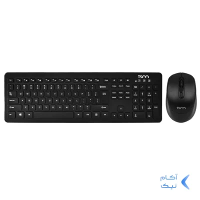 کیبورد و ماوس بی سیم TSCO مدل TKM 7011WN - مشکی