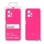 قاب سیلیکونی پاک کنی اورجینال درجه یک Xiaomi Redmi Note 12 5G / Poco X5 - سرخابی (پک دار)