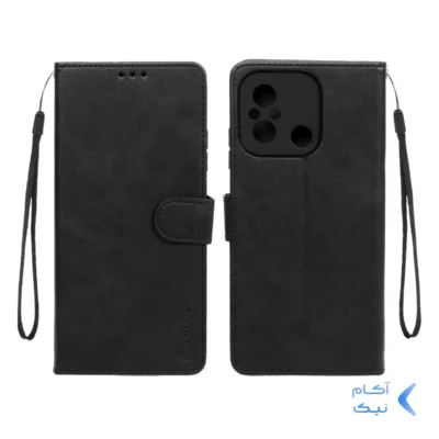 کیف موبایل مگنتی Nillkin مدل Xiaomi Redmi 12C / Redmi 11A / Poco C55 - مشکی
