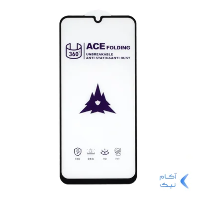 محافظ صفحه نمایش شیشه ای Samsung Galaxy A15 / A25 / A24 / M34 / F34 - Full Cover ACE - 360 Anti Static