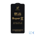 محافظ صفحه نمایش آنتی استاتیک Full Cover Super X مدل Samsung A10 / A10S / M10 / M20 / M01S