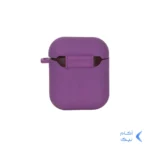 کاور ایرپاد سیلیکونی اورجینال Apple Airpods 1 / 2 - ارغوانی کد 3