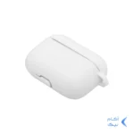 کاور ایرپاد سیلیکونی اورجینال Apple Airpods Pro 2 - سفید کد 3