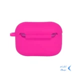 کاور ایرپاد سیلیکونی اورجینال Apple Airpods Pro 2 - سرخابی کد 3