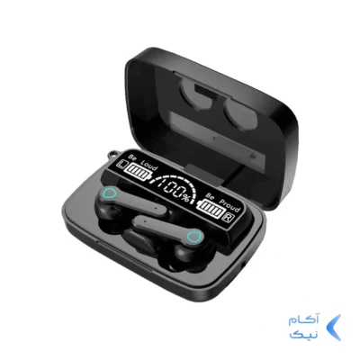 ایرفون بی‌سیم مدل M19 - مشکی (پک ضعیف)
