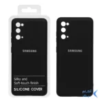 قاب نیو سیلیکون محافظ لنزدار RFF مدل Samsung S20 - مشکی (پک دار)