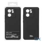 قاب نیو سیلیکون محافظ لنزدار RFF مدل Xiaomi Mi 13t / 13t Pro - مشکی (پک دار)