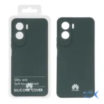 قاب نیو سیلیکون محافظ لنزدار RFF مدل Honor 90 Lite - سبز تیره (پک دار)