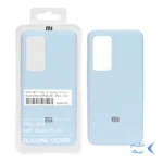 قاب سیلیکونی پاک کنی اورجینال درجه یک Xiaomi Mi 12T / Mi 12T Pro / Redmi K50 - آبی روشن (پک دار)