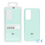 قاب سیلیکونی پاک کنی اورجینال درجه یک Xiaomi Mi 12T / Mi 12T Pro / Redmi K50 - سبز روشن (پک دار)