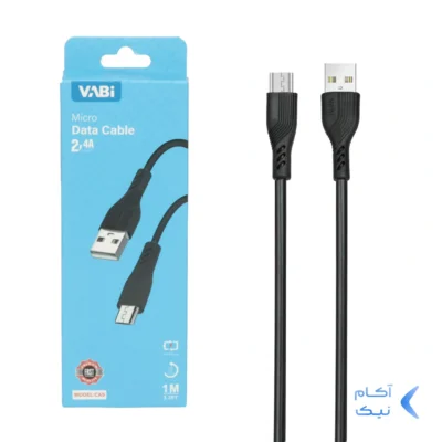 کابل شارژ اندروید VABI مدل CA5 - مشکی - DST (گارانتی شش ماهه)