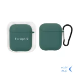 کاور ایرپاد سیلیکونی اورجینال Apple Airpods 1 / 2 - سبز