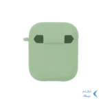 کاور ایرپاد سیلیکونی اورجینال Apple Airpods 1 / 2 - سبز روشن