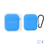 کاور ایرپاد سیلیکونی اورجینال Apple Airpods 1 / 2 - آبی