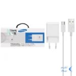 شارژر دیواری فست تک پورت Samsung به همراه کابل شارژ Type-C- مشکی (کارکرده)