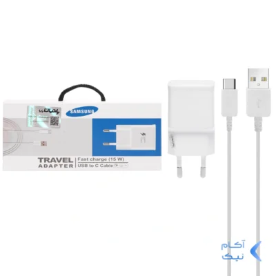 شارژر دیواری فست تک پورت Samsung - مشکی (کارکرده)