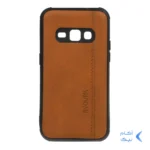 قاب طرح چرم RYOURK مدل Samsung Galaxy J1 (2016) - عسلی