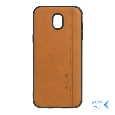 قاب طرح چرم RYOURK مدل Samsung Galaxy J5 Pro / J530 - عسلی