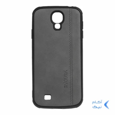 قاب طرح چرم RYOURK مدل Samsung Galaxy S4 - خاکستری