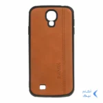 قاب طرح چرم RYOURK مدل Samsung Galaxy S4 - عسلی