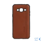 قاب طرح چرم RYOURK مدل Samsung Galaxy J3 (2016) / J310 - قهوه ای
