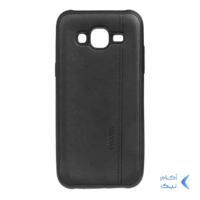 قاب طرح چرم RYOURK مدل Samsung Galaxy J5 (2015) / J500 - مشکی