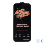 محافظ صفحه نمایش شیشه ای Apple iPhone 15 Pro Max - Full Cover Anti Static Mietubl (بدون پک) - مشکی