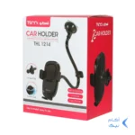 هولدر گوشی موبایل پایه دار TSCO مدل THL 1214 - مشکی (به همراه گیره اتصال به دریچه کولر)