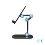 هولدر گوشی موبایل پایه دار رومیزی TSCO مدل THL 1219 - مشکی