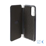 کیف چرمی موبایل مغناطیسی Samsung Galaxy M52 - سرمه ای