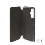 کیف چرمی موبایل مغناطیسی حصیری مورب Xiaomi Poco F4 GT / Redmi K50 Gaming - خاکستری