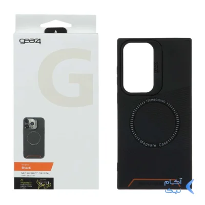 قاب اورجینال Magsafe Gear4 D30 مدل Samsung Galaxy S23 Ultra - مشکی (پک دار)