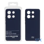 قاب نیو سیلیکون محافظ لنزدار RFF مدل Xiaomi Redmi Note 13 Pro 5G / Poco X6 5G - سرمه ای (پک دار)