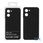 قاب نیو سیلیکون محافظ لنزدار RFF مدل Realme 10 - مشکی (پک دار)