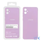 قاب نیو سیلیکون محافظ لنزدار RFF مدل Samsung Galaxy A05 / M05 / F05 - یاسی (پک دار)