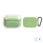 کاور ایرپاد سیلیکونی اورجینال Apple Airpods Pro 2 - سبز روشن کد 4